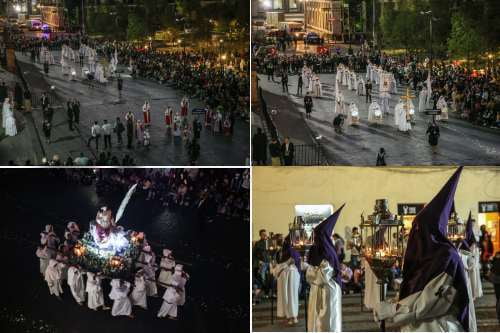 Reúne procesión del Silencio en Toluca, a miles de personas